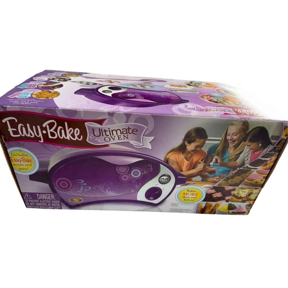 Hasbro Easy-Bake Ultimate Oven Purple Electric Toy Baking Set Model 93404 Pan